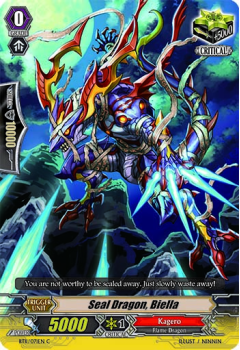 Seal Dragon, Biella : BT11-071 - Cardfight!! Vanguard Single Card