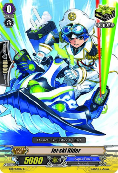 Jet-ski Rider : BT11-100 - Cardfight!! Vanguard Single Card