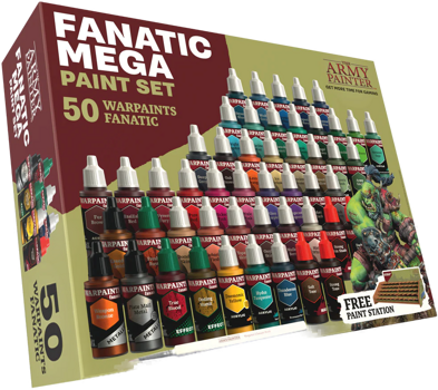 The Army Painter: Warpaints Fanatic Mega Paint Set