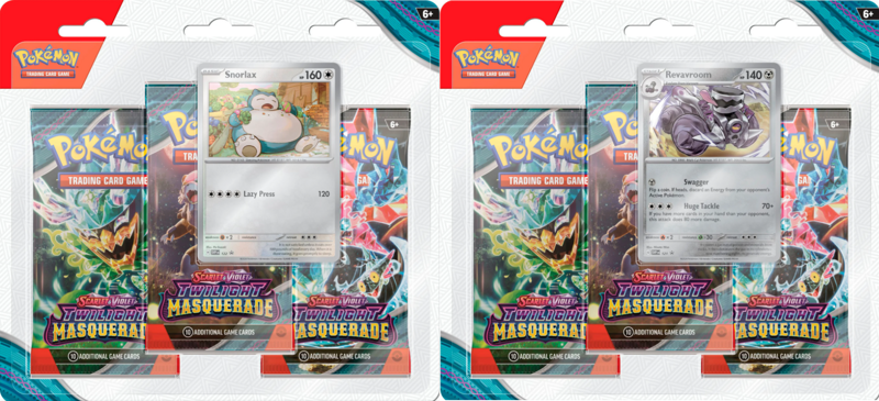 Twilight Masquerade 3 Pack | Pokemon | Chaos Cards