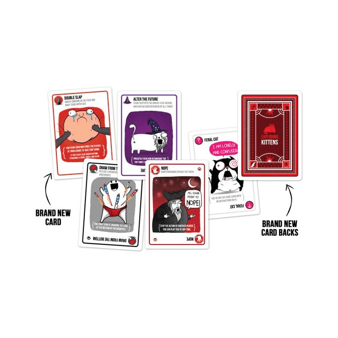 Exploding Kittens Party Pack Chaos Cards