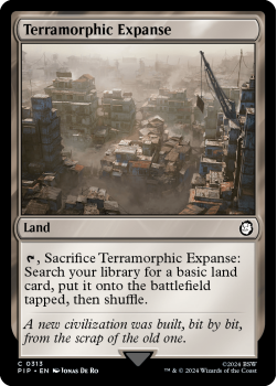 Terramorphic Expanse single card from Magic the Gathering