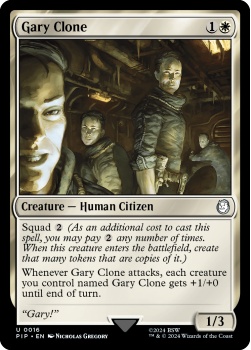 Gary Clone single card from Magic the Gathering