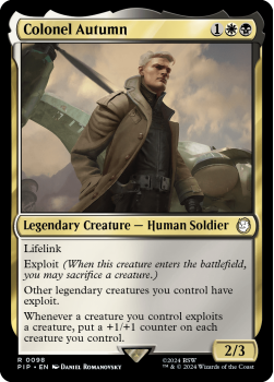Colonel Autumn single card from Magic the Gathering