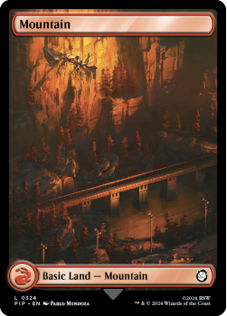 Mountain single card from Magic the Gathering