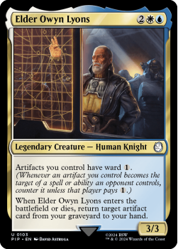 Elder Owyn Lyons single card from Magic the Gathering