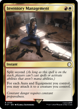 Inventory Management single card from Magic the Gathering