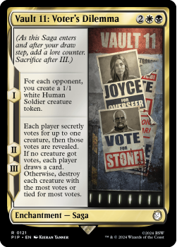 Vault 11: Voter's Dilemma single card from Magic the Gathering