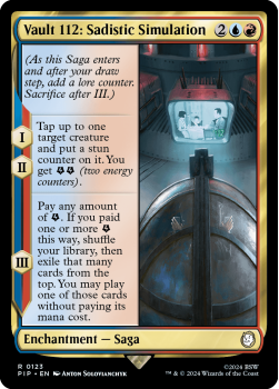 Vault 112: Sadistic Simulation single card from Magic the Gathering