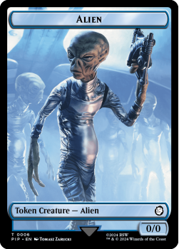 Alien // Clue : FALLOUT - Magic the Gathering Single Card
