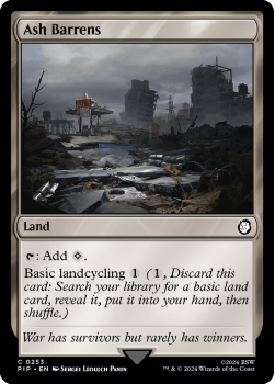 Ash Barrens single card from Magic the Gathering