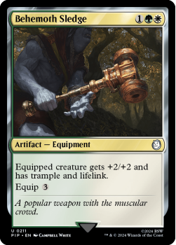 Behemoth Sledge single card from Magic the Gathering