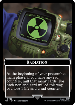 Radiation (Helper) // Copy : FALLOUT - Magic the Gathering Single Card
