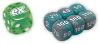 Pokemon Scarlet & Violet Temporal Forces Dice Pack GREEN