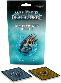 Box for Warhammer Underworlds Deathgorge Rimelocked Relics Rivals Deck