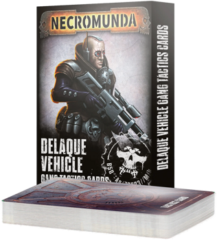 Box for Necromunda Delaque Vehicle Gang Tactics Cards