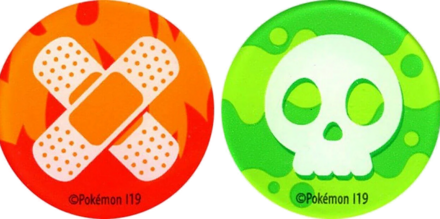 Pokemon Sword and Shield acrylic condition markers