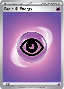 Basic Psychic Energy single card from Pokemon