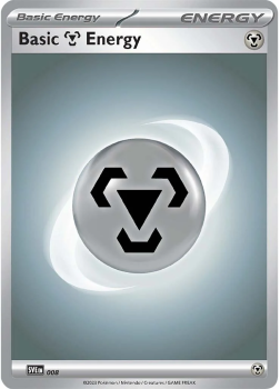 Basic Metal Energy single card from Pokemon