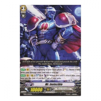 Mr. Invincible : TD03-003 - Cardfight!! Vanguard Single Card