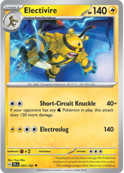 Electivire single card from Pokemon