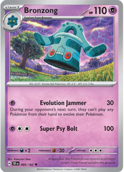 Bronzong single card from Pokemon