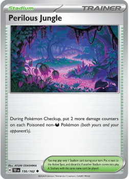 Perilous Jungle single card from Pokemon