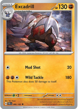 Excadrill single card from Pokemon