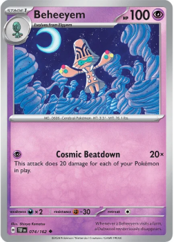 Beheeyem single card from Pokemon