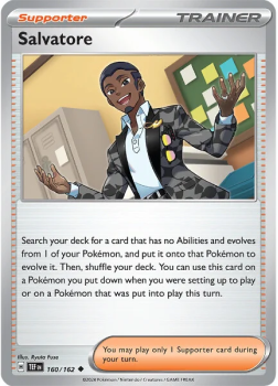 Salvatore single card from Pokemon