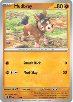 Mudbray single card from Pokemon