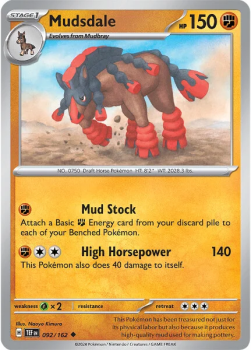 Mudsdale single card from Pokemon
