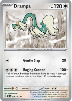 Drampa single card from Pokemon