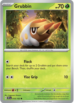 Grubbin single card from Pokemon
