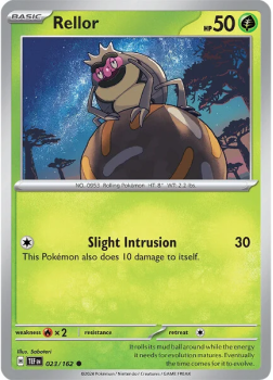 Rellor single card from Pokemon