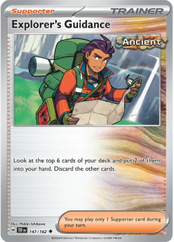 Explorer's Guidance single card from Pokemon