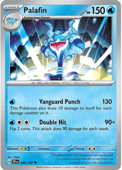 Palafin single card from Pokemon
