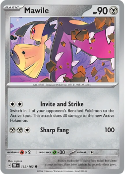 Mawile single card from Pokemon