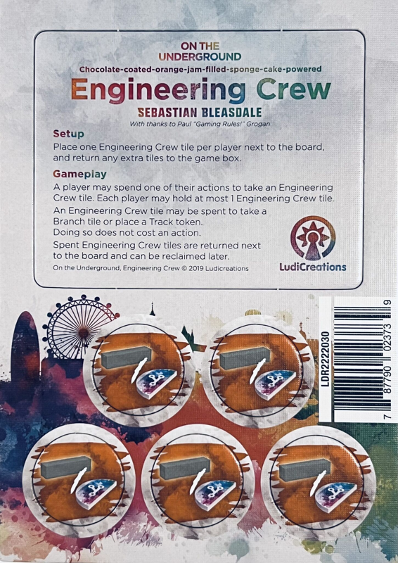 Engineering Card Game On the Underground Engineering Crew | Board Games