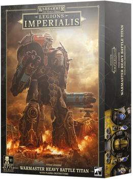 Box for Titan Legions Warmaster Heavy Battle Titan with Plasma Destructors