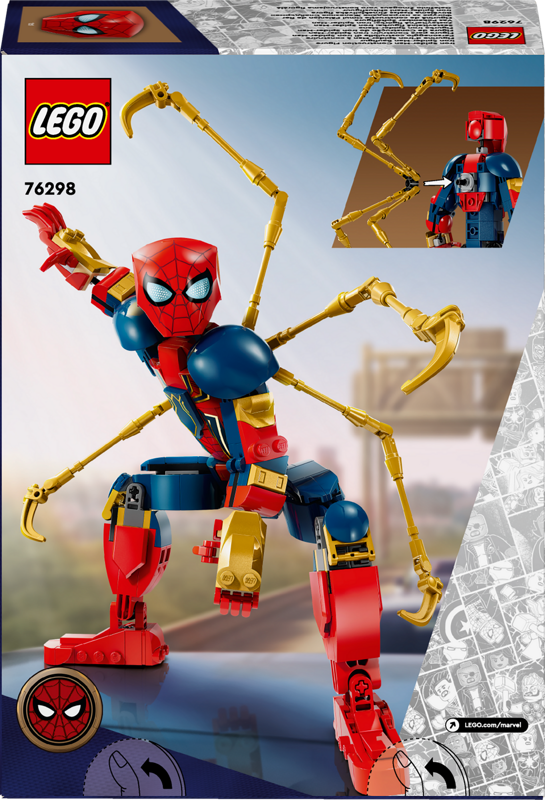 Spiderman iron spider lego sales
