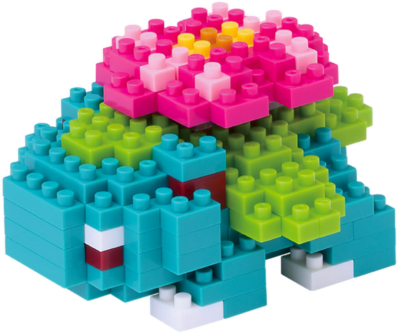 Nanoblock Pokemon Series Venusaur Chaos Cards