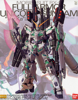 Master Grade Mobile Suit RX-0 Full Armor Unicorn Gundam Model Kit
