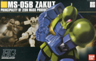 MS-05B Zakut (Zaku I) Model Kit