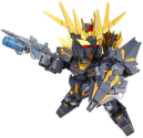 SD Gundam EX Standard Unicorn Gundam 2 Banshee Norn Model Kit - Image 4