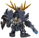 SD Gundam EX Standard Unicorn Gundam 2 Banshee Norn Model Kit - Image 6