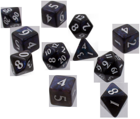 Ultra Pro Eclipse 11 Dice Set: Jet Black - Image 3