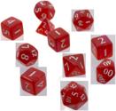 Ultra Pro Eclipse 11 Dice Set: Apple Red - Image 3