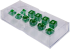 Ultra Pro Eclipse 11 Dice Set: Forest Green - Image 11