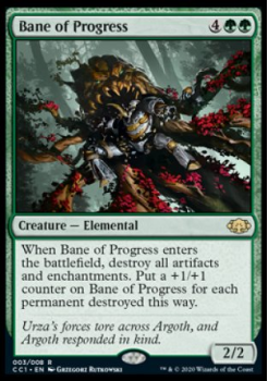 Bane of Progress (FOIL) single card from Magic the Gathering
